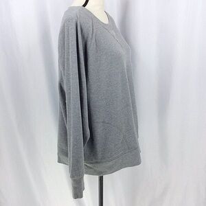 Eddie Bauer Heather Gray Knit Top